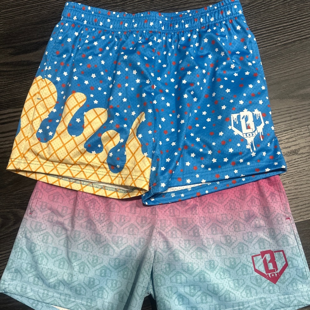 Baseball 101 Mens Shorts Size Adult Small